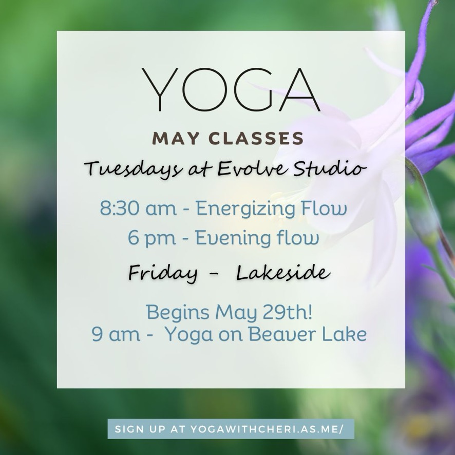 May Studio and Lakeside Yoga!