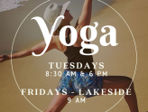 June Yoga - In-Studio and Lakeside!