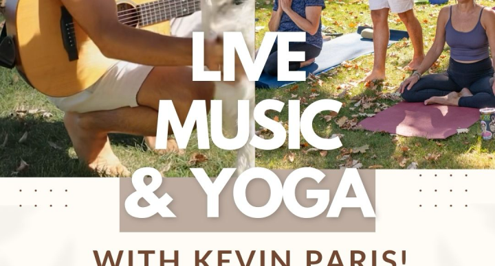 Live Music & Lakeside Yoga - w/Kevin Paris